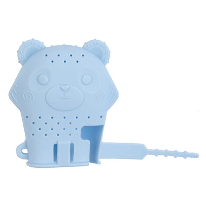 Silicone Teething Mitten Baby Teether Glove for 3 Months and Up 8