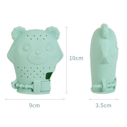 Silicone Teething Mitten Baby Teether Glove for 3 Months and Up 2