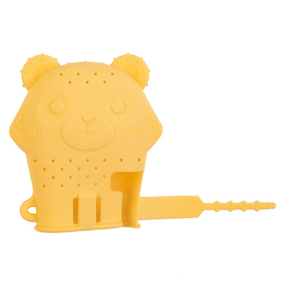 Silicone Teething Mitten Baby Teether Glove for 3 Months and Up 5