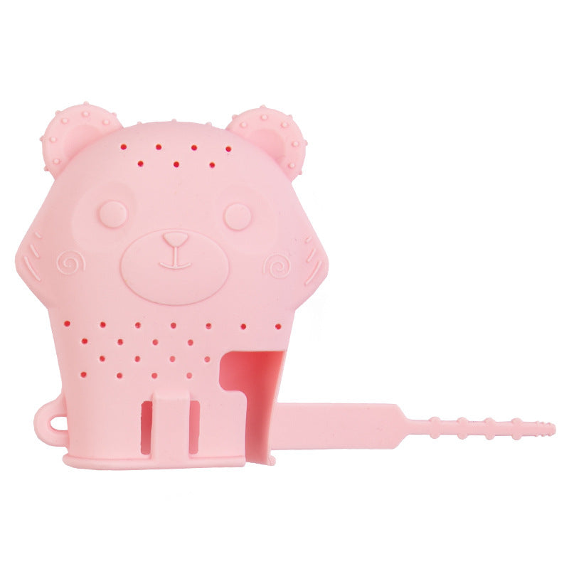 Silicone Teething Mitten Baby Teether Glove for 3 Months and Up 4