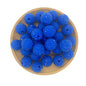 50pcs Rhinestone Bubblegum Acrylic Beads Transparent Rhinestone Embellished 4