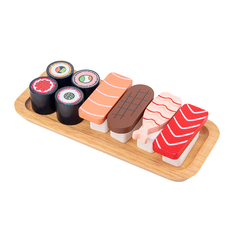 Wooden Pretend Play Magnetic Sushi Toy for Kids