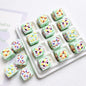 10pcs 16mm Cube Donut Acrylic Beads DIY Bracelet Making 15