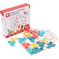 Children's Wooden Puzzle Shape Matching Educational Toy 19.5x18x4.5cm
