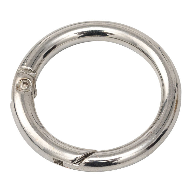 10Pcs 20mm Zinc Alloy Spring O Rings Jewelry Findings 2