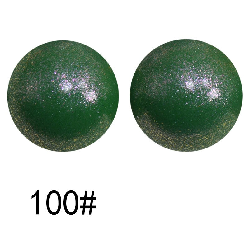 50pcs 15mm Color Changing Silicone Beads Glossy Finish 57