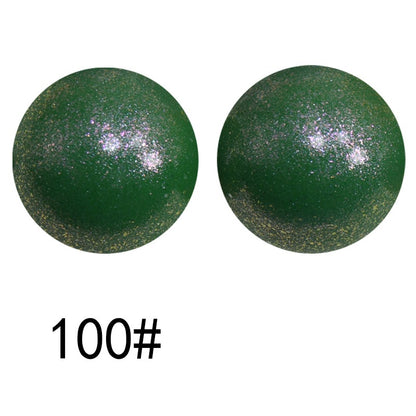 50pcs 15mm Color Changing Silicone Beads Glossy Finish 57