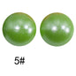 50pcs 15mm Color Changing Silicone Beads Glossy Finish 62