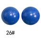 50pcs 15mm Color Changing Silicone Beads Glossy Finish 86