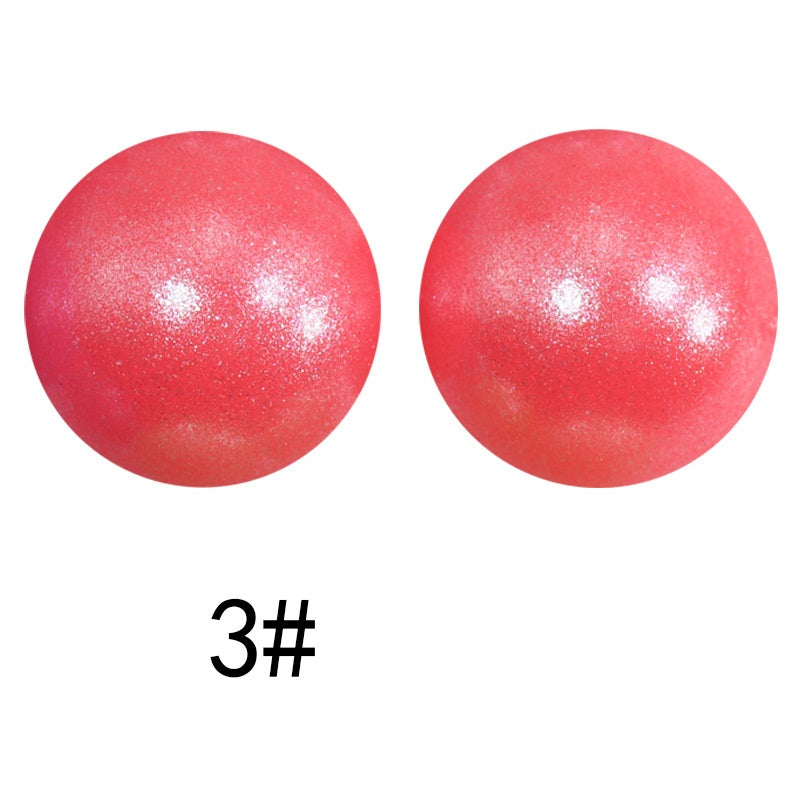 50pcs 15mm Color Changing Silicone Beads Glossy Finish 60