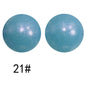50pcs 15mm Color Changing Silicone Beads Glossy Finish 81
