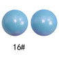 50pcs 15mm Color Changing Silicone Beads Glossy Finish 75