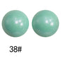 50pcs 15mm Color Changing Silicone Beads Glossy Finish 98