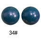 50pcs 15mm Color Changing Silicone Beads Glossy Finish 94