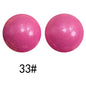 50pcs 15mm Color Changing Silicone Beads Glossy Finish 93