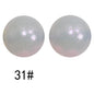 50pcs 15mm Color Changing Silicone Beads Glossy Finish 91