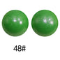 50pcs 15mm Color Changing Silicone Beads Glossy Finish 108