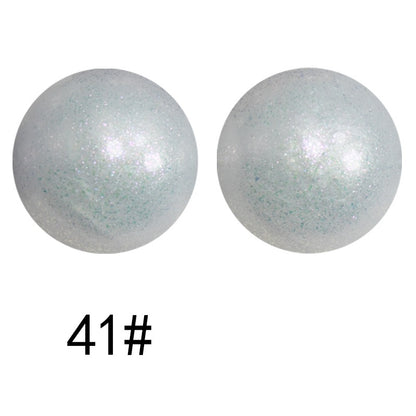 50pcs 15mm Color Changing Silicone Beads Glossy Finish 101
