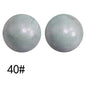 50pcs 15mm Color Changing Silicone Beads Glossy Finish 100