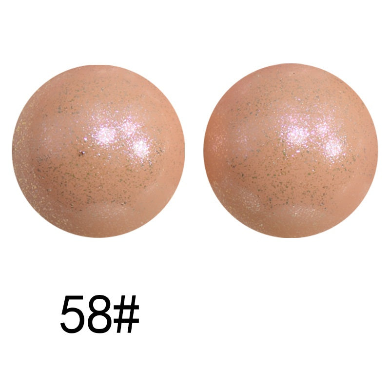 50pcs 15mm Color Changing Silicone Beads Glossy Finish 15