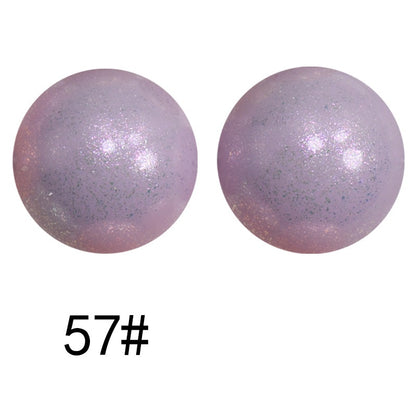 50pcs 15mm Color Changing Silicone Beads Glossy Finish 14