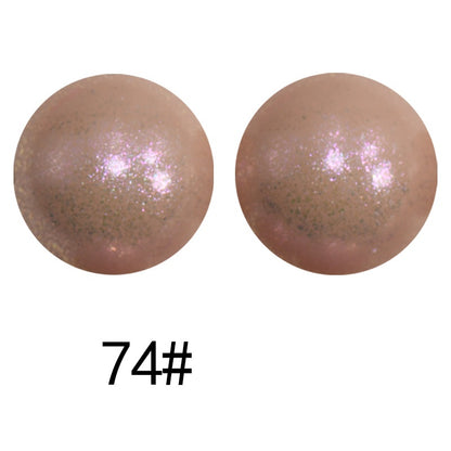 50pcs 15mm Color Changing Silicone Beads Glossy Finish 31