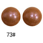 50pcs 15mm Color Changing Silicone Beads Glossy Finish 30