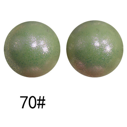 50pcs 15mm Color Changing Silicone Beads Glossy Finish 27