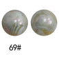 50pcs 15mm Color Changing Silicone Beads Glossy Finish 26