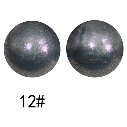 50pcs 15mm Color Changing Silicone Beads Glossy Finish 69