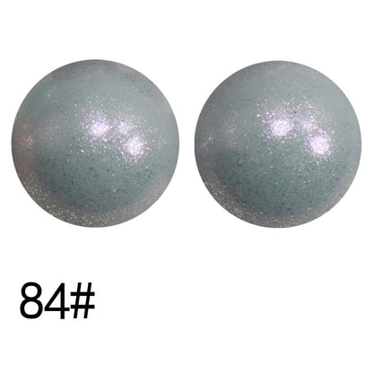 50pcs 15mm Color Changing Silicone Beads Glossy Finish 41