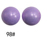 50pcs 15mm Color Changing Silicone Beads Glossy Finish 55