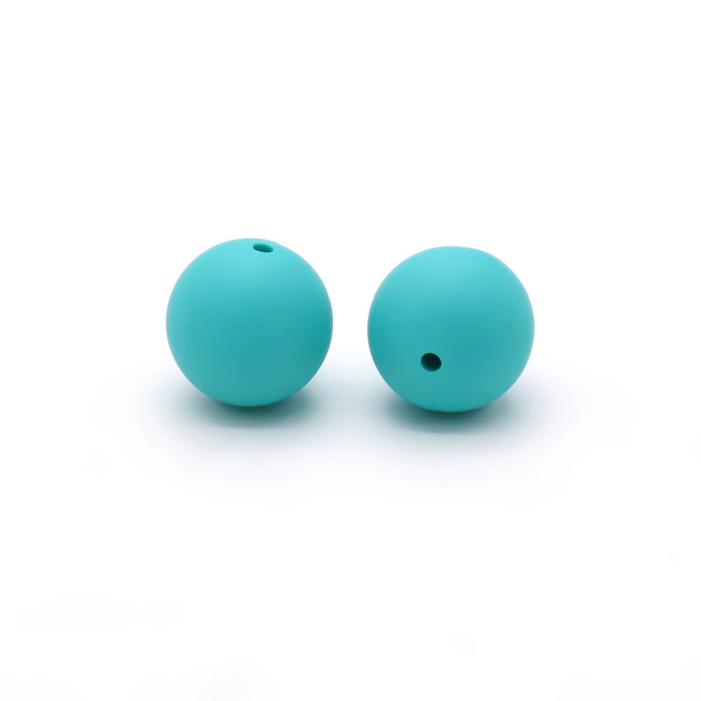 50pcs 19mm Silicone Beads Solid Color Wide Selection 24