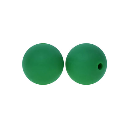 50pcs 19mm Silicone Beads Solid Color Wide Selection 25