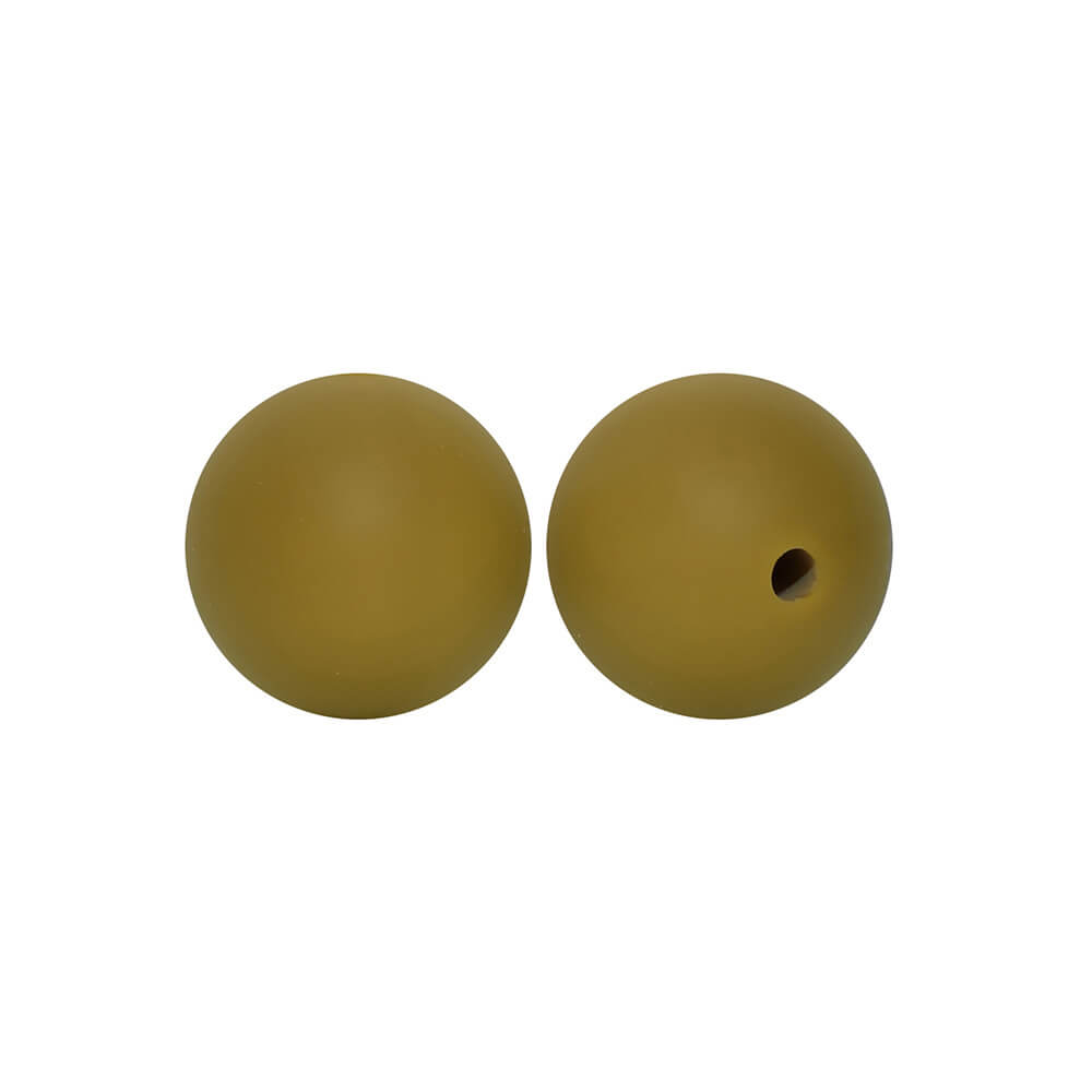 50pcs 19mm Silicone Beads Solid Color Wide Selection 89