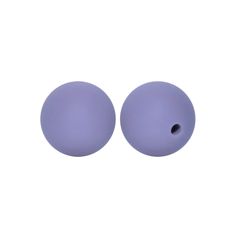 50pcs 15mm Silicone Beads Solid Color Bulk Assortment 114