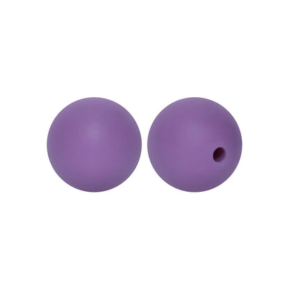 50pcs 19mm Silicone Beads Solid Color Wide Selection 93
