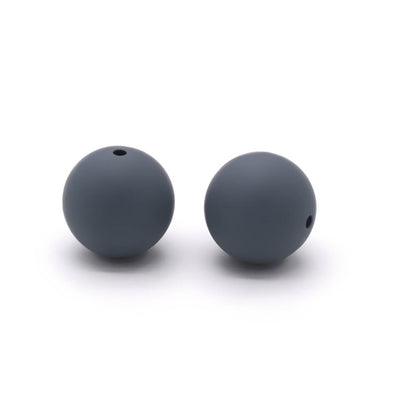 50pcs 15mm Silicone Beads Solid Color Bulk Assortment 21