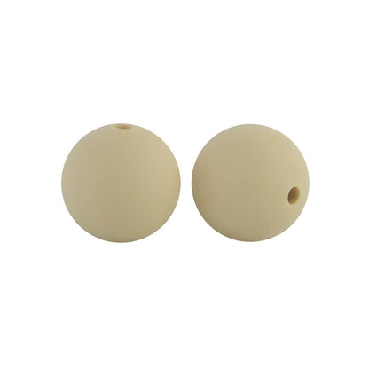 50pcs 19mm Silicone Beads Solid Color Wide Selection 94