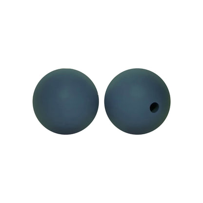 50pcs 19mm Silicone Beads Solid Color Wide Selection 95