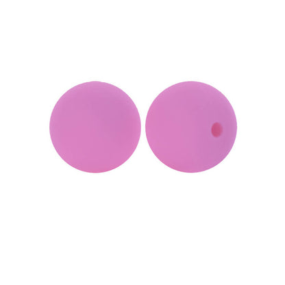 50pcs 19mm Silicone Beads Solid Color Wide Selection 98