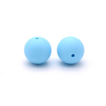 50pcs 15mm Silicone Beads Solid Color Bulk Assortment 23