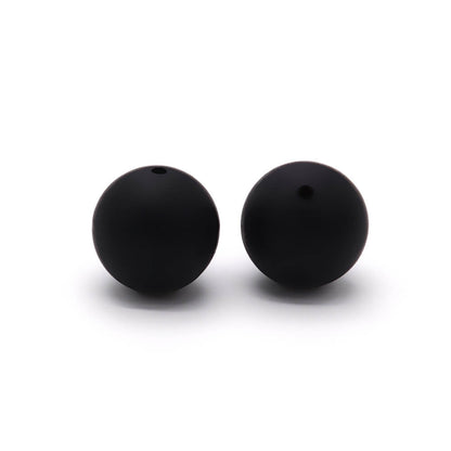 50pcs 19mm Silicone Beads Solid Color Wide Selection 110