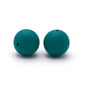 50pcs 19mm Silicone Beads Solid Color Wide Selection 48