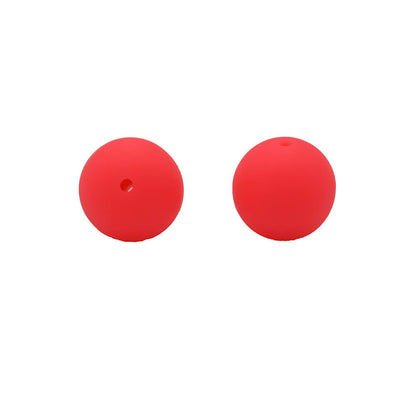 50pcs 19mm Silicone Beads Solid Color Wide Selection 103