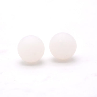 50pcs 19mm Silicone Beads Solid Color Wide Selection 112