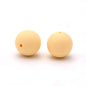 50pcs 15mm Silicone Beads Solid Color Bulk Assortment 44