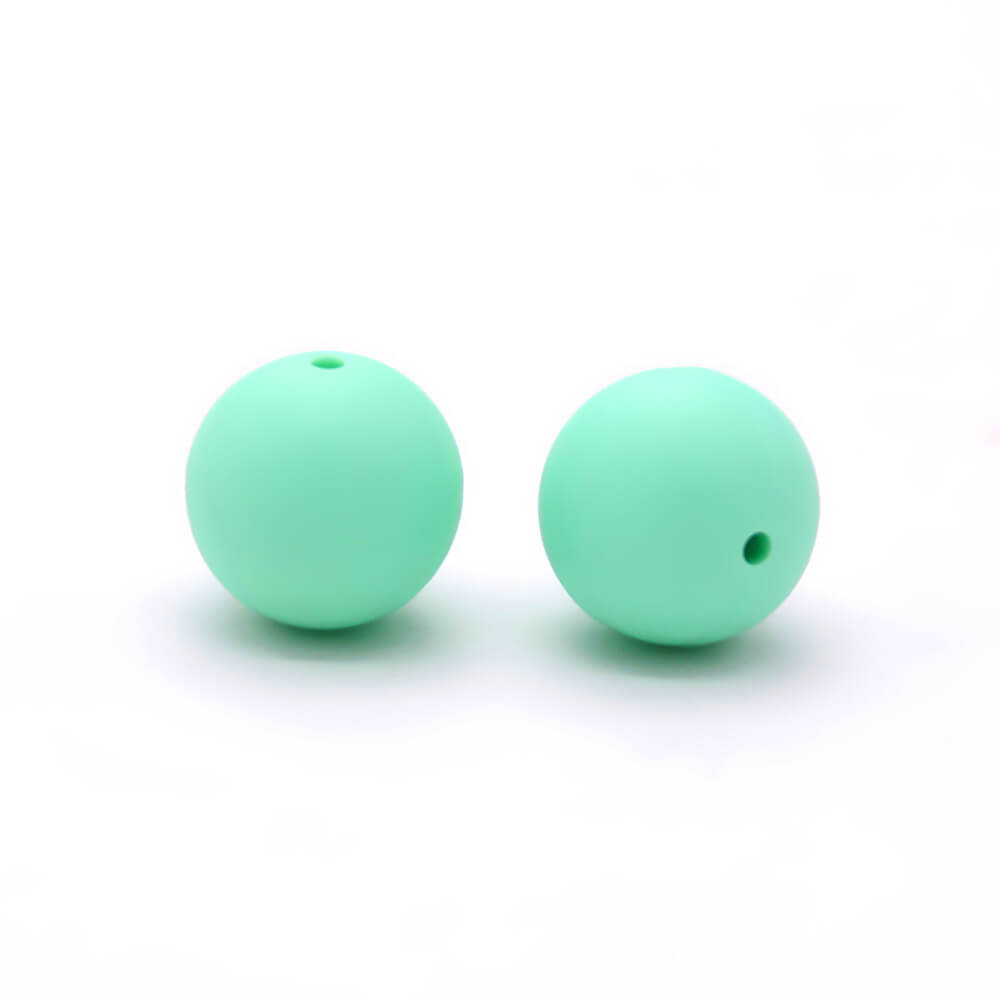 50pcs 19mm Silicone Beads Solid Color Wide Selection 53