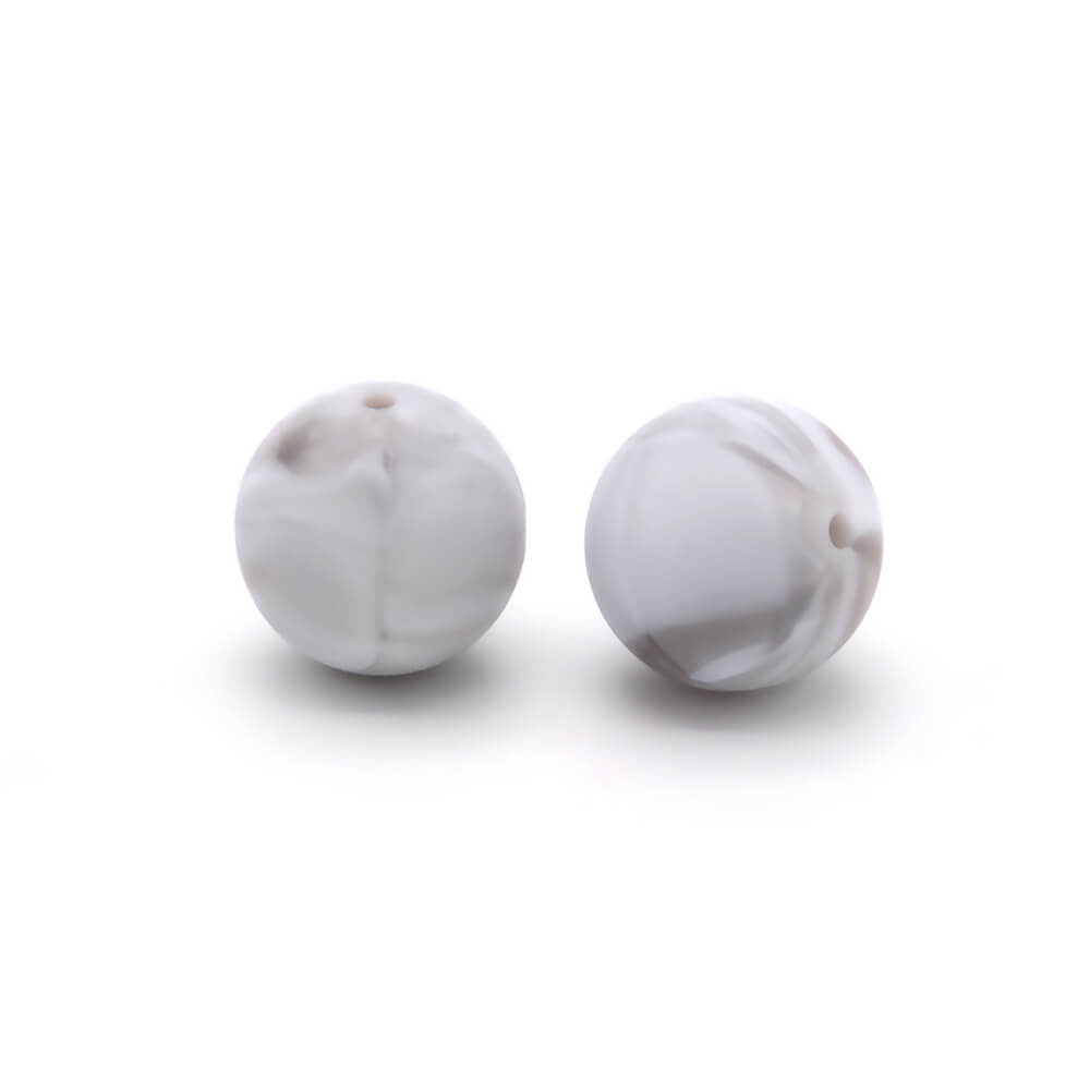 50pcs 19mm Silicone Beads Solid Color Wide Selection 54