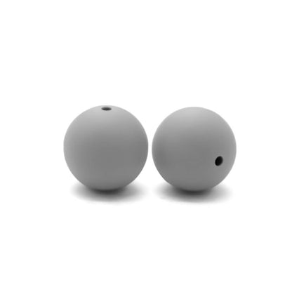 50pcs 19mm Silicone Beads Solid Color Wide Selection 56